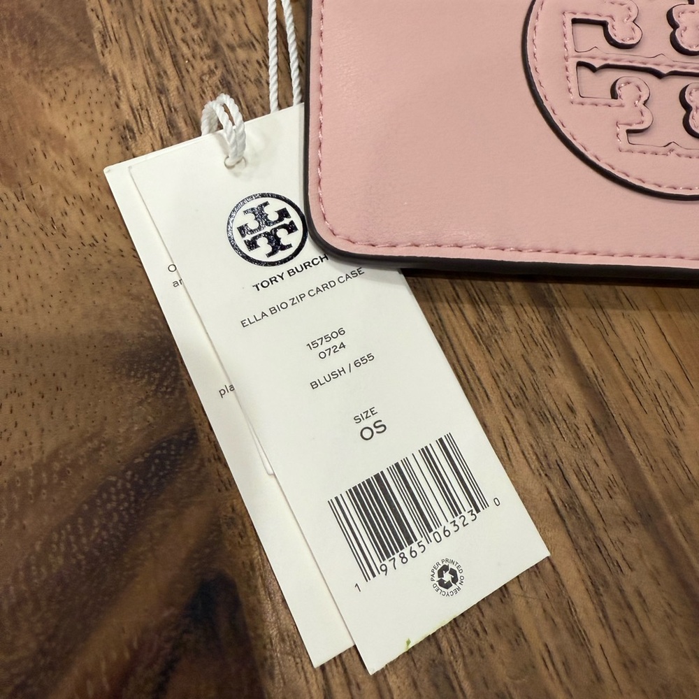 NWT Tory Burch Pink/Blush Card Holder - Picture 2 of 6